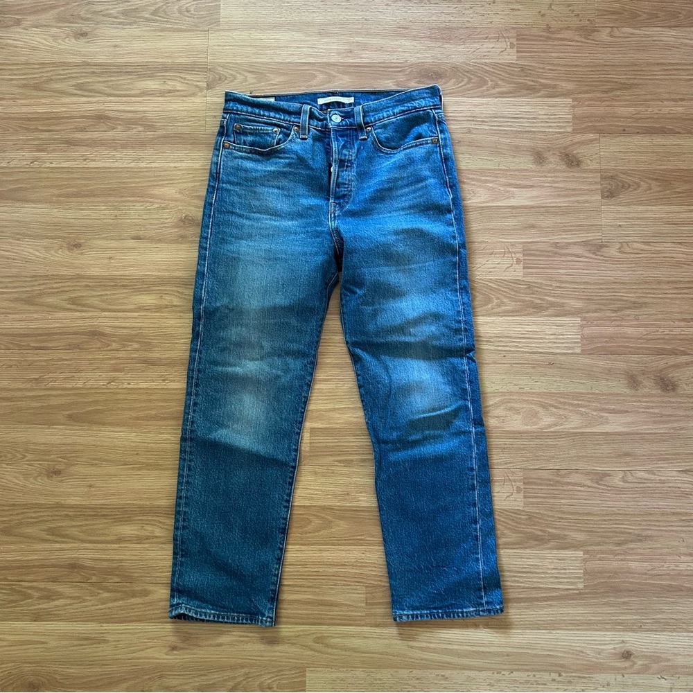 Levi's 501 wedgie straight Jeans